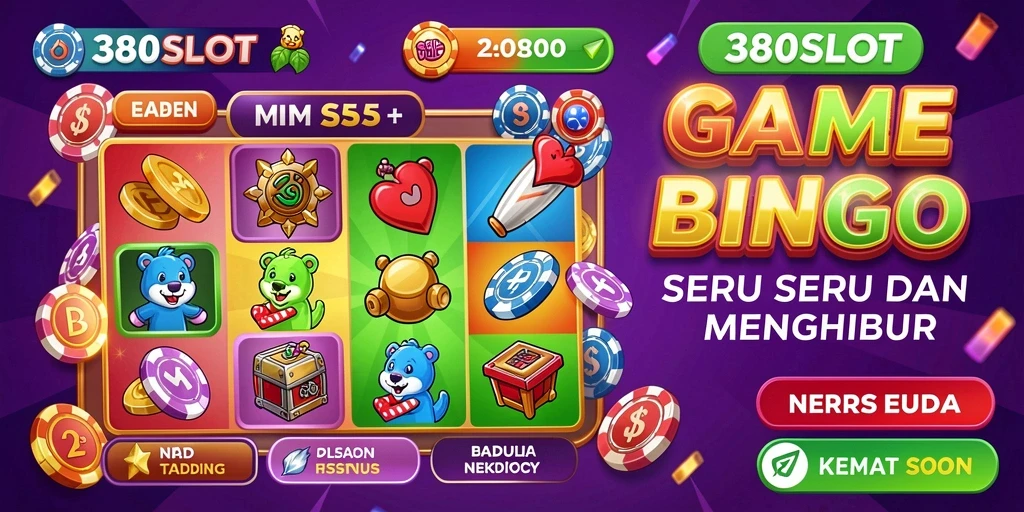 Screenshot gameplay 380SLOT yang menampilkan suasana Bingo yang seru.