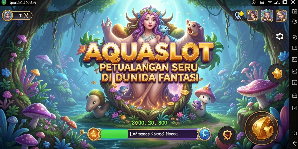 Tangkap momen seru dalam gameplay RPG AQUASLOT.