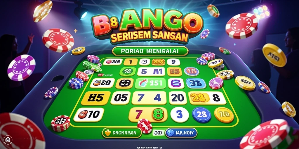 Screenshot gameplay Bingo yang seru dan interaktif di AW8.