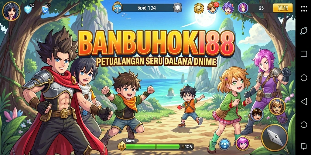 Tampilan gameplay seru dan berwarna dari BANBUHOKI88.