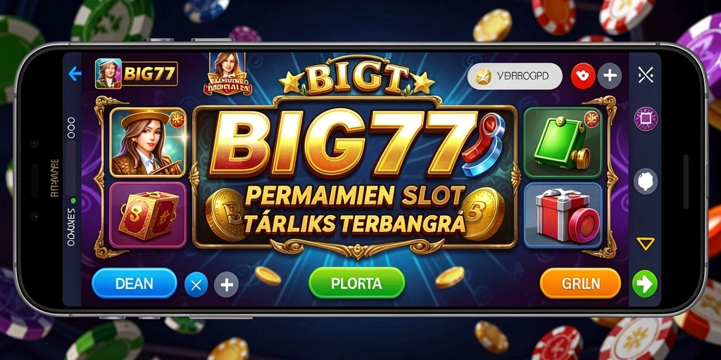 Tampilan gameplay BIG77 yang mengesankan dan penuh warna.