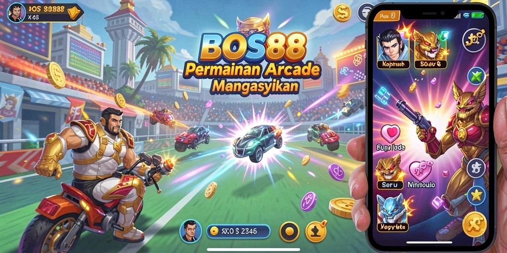 Tampilan gameplay seru dari BOS88 yang penuh aksi.