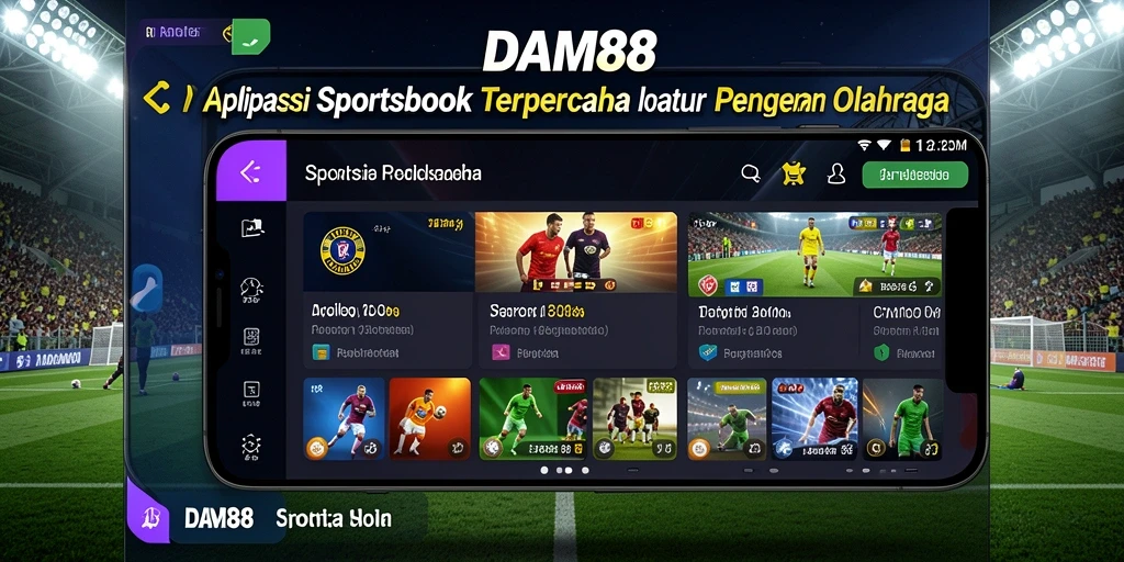 Tampilan grafis menarik saat bermain taruhan olahraga di DAM88.