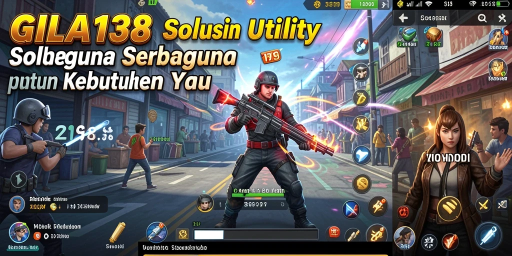 Tampilan screenshot utama GILA138 menampilkan antarmuka yang sederhana dan fungsional.