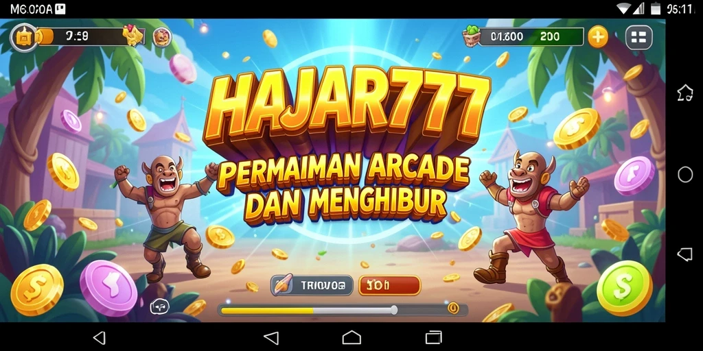 Tampilan gameplay seru HAJAR777 yang penuh tantangan.
