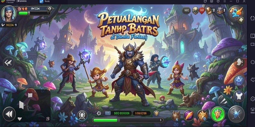 Screenshot gameplay IN1234 yang menunjukkan aksi pertarungan menegangkan.