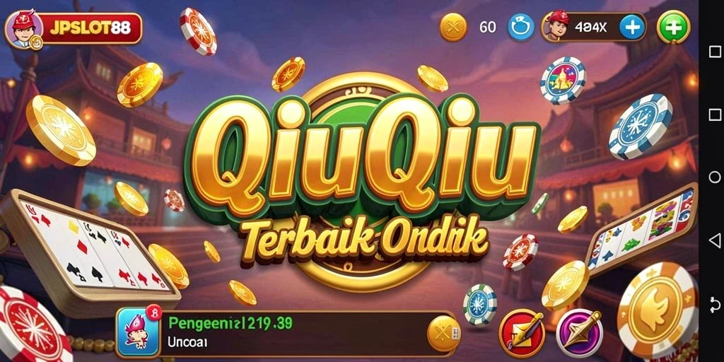 Tampilan menarik dari gameplay QiuQiu di JPSLOT88.