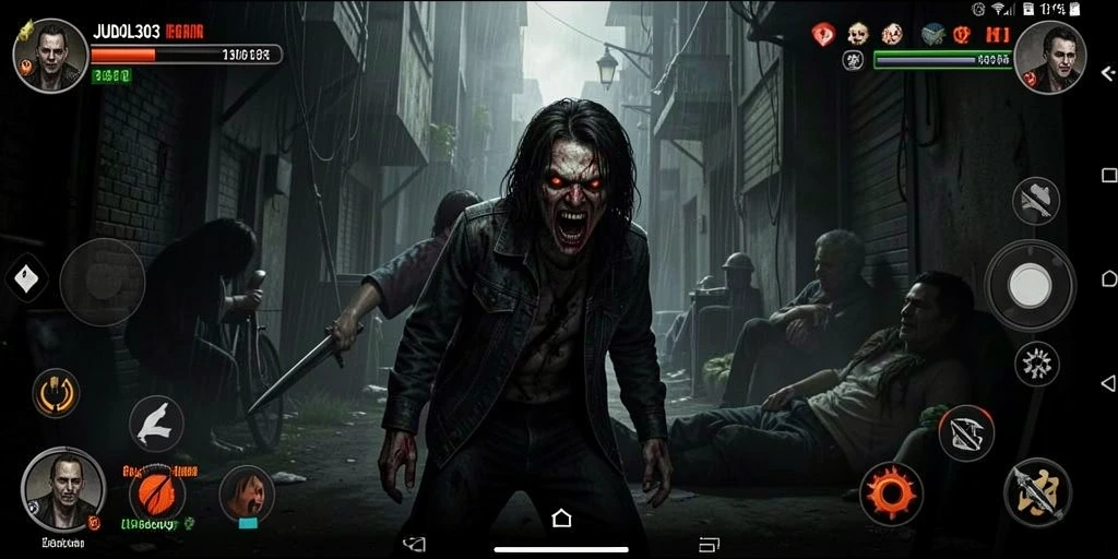 Screenshot gameplay yang menegangkan di JUDOL303.