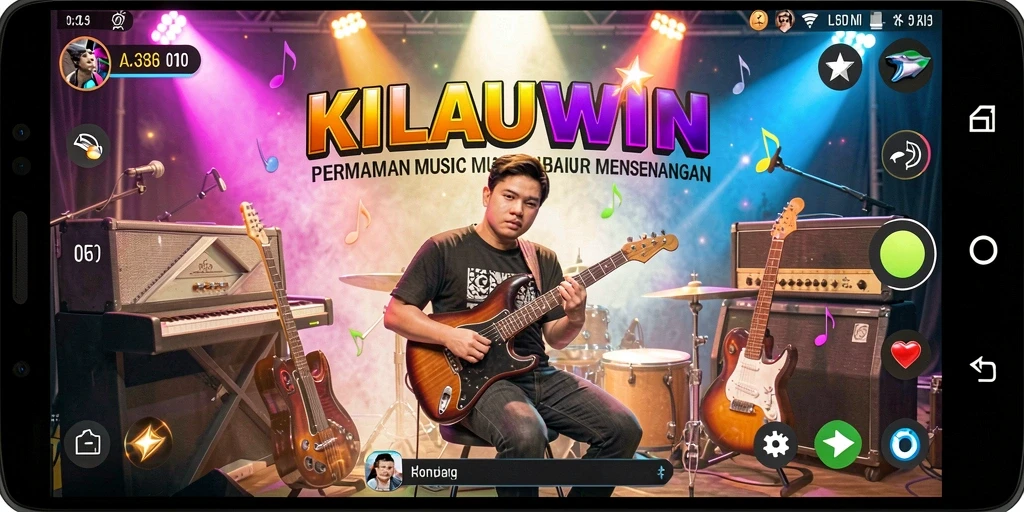 Screenshot gameplay KILAUWIN yang penuh semangat dan interaktif.