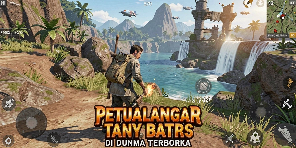 Screenshot MPO76 menampilkan gameplay Open World yang menakjubkan.