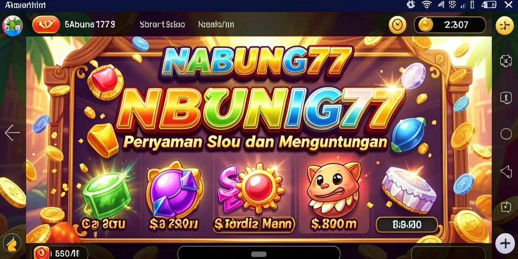Tampilan menarik dari gameplay Slot NABUNG77 yang mengasyikkan.