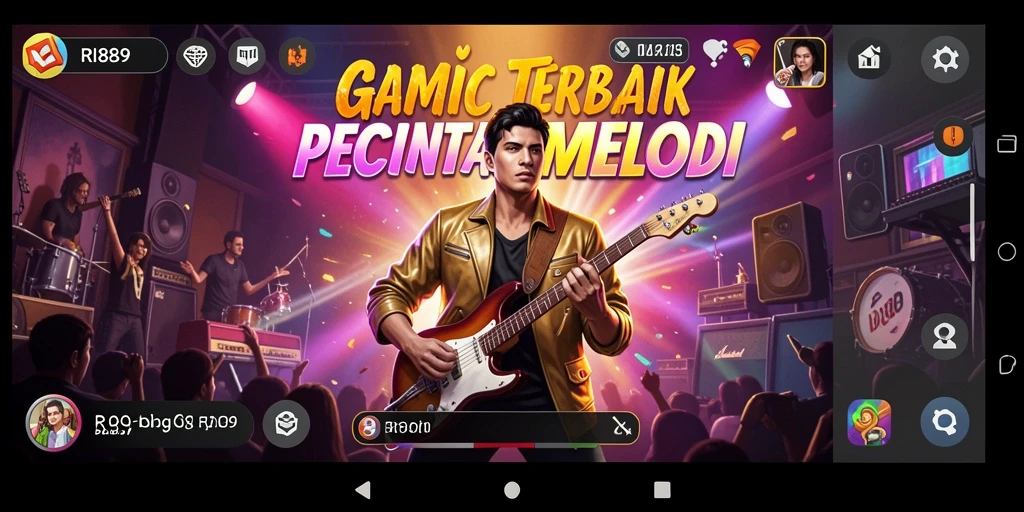 Tampilan gameplay RI889 yang penuh warna dan interaktif