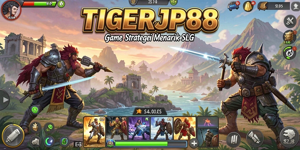 Screenshot gameplay TIGERJP88 yang menunjukkan pertarungan strategis.