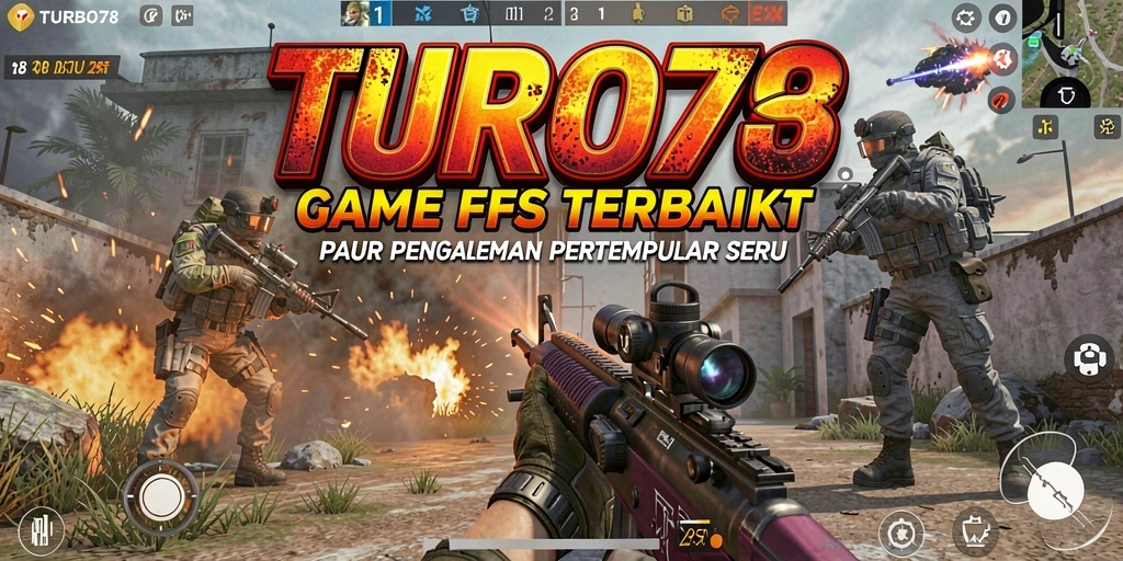 Gameplay seru dari TURBO78 dengan aksi tembak-menembak yang intens.
