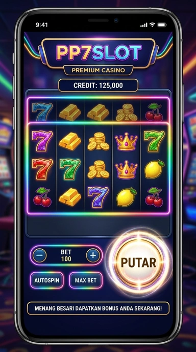 Galeri permainan slot yang tersedia di pp7slot dengan desain menawan.